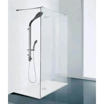 Glasfixteil Sanoflex 8 Mm Chrom 97 Cm X 195 Cm 4 Glasfixteil Sanoflex 8 Mm Chrom 97 Cm X 195 Cm – Bild 2