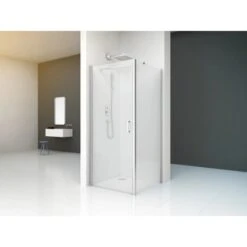 Baliv Dusch-Schwingtür DUK-80.60T 80 Cm X 195 Cm Chrom 14 Baliv Dusch-Schwingtür DUK-80.60T 80 Cm X 195 Cm Chrom -Badezimmer Zu Hause 111055 AB01 190221 L RET01