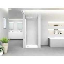 Baliv Dusch-Schwingtür DUK-80.60T 80 Cm X 195 Cm Chrom 18 Baliv Dusch-Schwingtür DUK-80.60T 80 Cm X 195 Cm Chrom -Badezimmer Zu Hause 111055 AB03 190221 L RET01