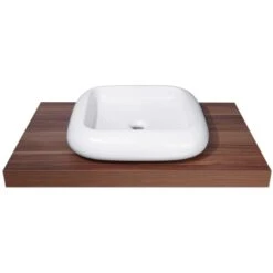 Aufsatzwaschbecken Lobos 46 X 46 Cm -Badezimmer Zu Hause 2137 Aufsatzwaschbecken 3