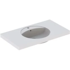 Geberit Waschbecken Preciosa 100 Cm Mit Ablagefläche