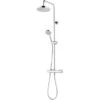 Schulte ExpressPlus Duschsystem Rain III Mit Thermostat Verchromt 1 Schulte ExpressPlus Duschsystem Rain III Mit Thermostat Verchromt -Badezimmer Zu Hause 245103 2053 1