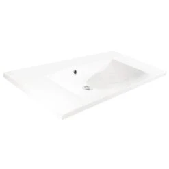 Fackelmann Waschbecken 90 Cm Vadea Weiß