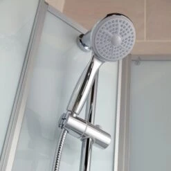 Schulte Komplettduschkabine Korfu II Alu-Natur Hellgrün 89x89x202 Cm -Badezimmer Zu Hause 32020 2053 4060991009983 7 1