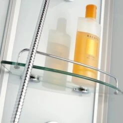 Schulte Komplettduschkabine Korfu II Mit Boiler Pumpe Alu-Natur Hellgrün -Badezimmer Zu Hause 32020 2053 4060991009983 9