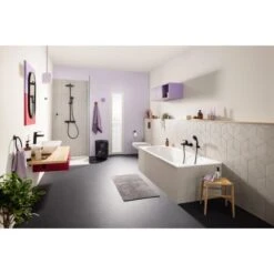 Grohe QuickFix Einhand-Wannenbatterie Start Schwarz 15 Grohe QuickFix Einhand-Wannenbatterie Start Schwarz -Badezimmer Zu Hause 4005176782046 4520 AB 02