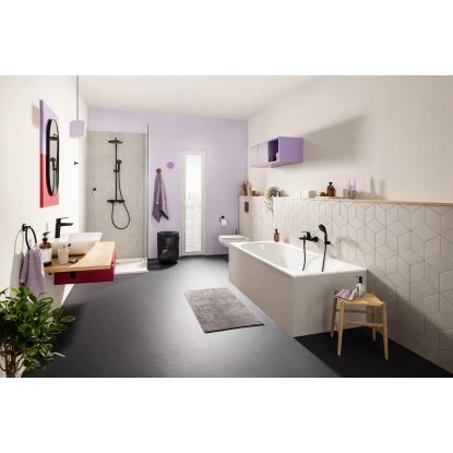 Grohe QuickFix Einhand-Wannenbatterie Start Schwarz 9 Grohe QuickFix Einhand-Wannenbatterie Start Schwarz – Bild 7