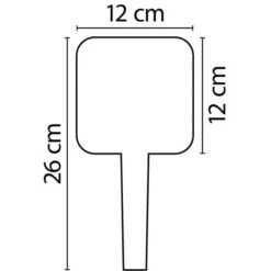 AquaSu Handbrause Tuba Mit 3 Strahlarten, Wassersparend Chrom-Schwarz -Badezimmer Zu Hause 4006596722094 722094 47