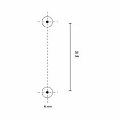 Baliv Brausestange DST-50.01, 58 Cm Verchromt 9 Baliv Brausestange DST-50.01, 58 Cm Verchromt -Badezimmer Zu Hause 4007873312373 WEB01 260521
