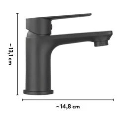 Baliv Waschtischarmatur WT-500Industrial Schwarz 13 Baliv Waschtischarmatur WT-500Industrial Schwarz -Badezimmer Zu Hause 4007873424120 VM01 260521