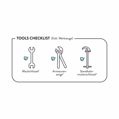 Baliv Waschtischarmatur WT-500Industrial Schwarz 6 Baliv Waschtischarmatur WT-500Industrial Schwarz – Bild 4