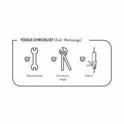 Baliv Aufsatzwaschbecken WBA-7295 Ø 40 Cm -Badezimmer Zu Hause 4007873435522 50