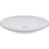 Baliv Aufsatzwaschbecken WBA-7060 Oval 70 Mm X 42 Cm -Badezimmer Zu Hause 4007874000781 S01 060511