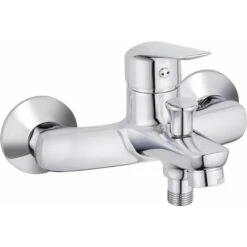 Einhebel-Wannenarmatur Maja Verchromt