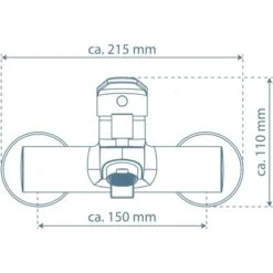 Schütte Badewannenarmatur Futura Chrom -Badezimmer Zu Hause 4008431180304 2759 99