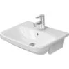 Duravit Einbauwaschbecken DuraStyle 55 Cm Weiß Halbeinbauwaschtisch + Hahnlochb. -Badezimmer Zu Hause 4021534894190 001