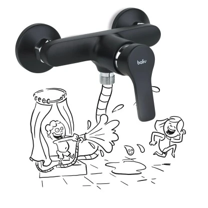 Baliv Duscharmatur DU-5750 Schwarz 5 Baliv Duscharmatur DU-5750 Schwarz – Bild 3
