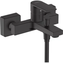 Hansgrohe Einhebel-Wannenmischer Vernis Shape Aufputz Matt Black
