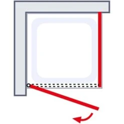 Schulte Drehtür Davita Inkl. Seitenwand Mit Stabgriff Echtglas Chrom 11 Schulte Drehtür Davita Inkl. Seitenwand Mit Stabgriff Echtglas Chrom -Badezimmer Zu Hause 4060991044861 2053 4