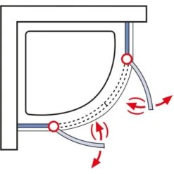 Schulte ExpressPlus Runddusche Garant Mit Duschwanne Alu Natur 200x90x90cm 18 Schulte ExpressPlus Runddusche Garant Mit Duschwanne Alu Natur 200x90x90cm -Badezimmer Zu Hause 4060991055966 2053 6