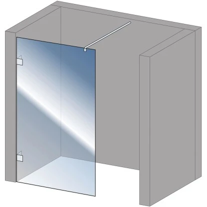 Schulte Alexa Style 2.0 Duschwand Walk In Loft 2-teilig BlackStyle 120 X 200cm 7 Schulte Alexa Style 2.0 Duschwand Walk In Loft 2-teilig BlackStyle 120 X 200cm – Bild 5