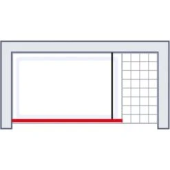 Schulte Alexa Style 2.0 Duschwand Walk In BlackStyle Atelier 1 Dekor 90 X 200cm -Badezimmer Zu Hause 4060991056772 2053 6