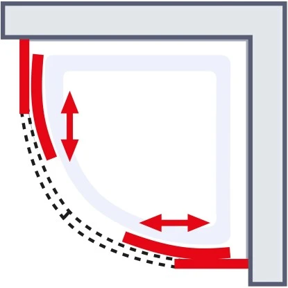 Schulte ExpressPlus Wellnesskabine Rhodos Mit Schiebetür Alu Natur 225x85x85cm 5 Schulte ExpressPlus Wellnesskabine Rhodos Mit Schiebetür Alu Natur 225x85x85cm – Bild 3
