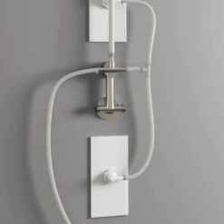 Schulte ExpressPlus Komplettdusche-Schiebetür Bali Mattschwarz 215 Cm X 115 Cm -Badezimmer Zu Hause 4060991074998 2053 CU 08