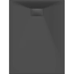 Baliv Duschwanne DW-120.90E SMC Kunststoff In Steinoptik 120 X 90 Cm Anthrazit -Badezimmer Zu Hause 4250312110232 S02 140720 L