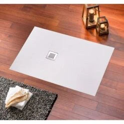 Ottofond Duschwanne Strato 100 Cm X 80 Cm X 2,4 Cm Weiß -Badezimmer Zu Hause 440896 3209 3