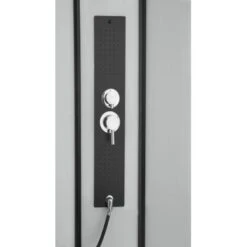 Sanotechnik Komplettduschkabine Sky 2 CL74 Schwarz -Badezimmer Zu Hause 447531 4633 5