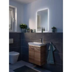 Fackelmann Keramik-Waschbecken 55 Cm Milano Weiß -Badezimmer Zu Hause 480520 3254 7