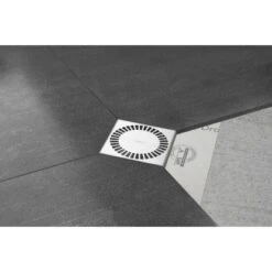 ESS Easy Drain Duschboard Aqua Brillant 120 X 110 Cm Komplettset -Badezimmer Zu Hause 4855755 1709 b4