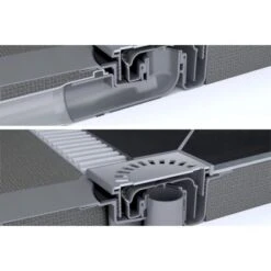 ESS Easy Drain Duschboard Aqua Brillant 120 X 110 Cm Komplettset -Badezimmer Zu Hause 4855755 1709 b5