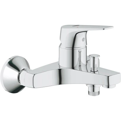 Grohe Einhand-Wannenbatterie BauFlow Chrom 3 Grohe Einhand-Wannenbatterie BauFlow Chrom