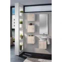 Fackelmann Waschbecken 60 Cm Ix! Weiß -Badezimmer Zu Hause 565577 3254 4