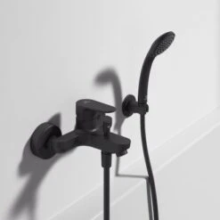 Ideal Standard Badearmatur Cerafine O Aufputz Silk Black -Badezimmer Zu Hause 611198 3049 5