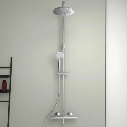 Ideal Standard Duschsystem Ceratherm T25 Chrom 4 Ideal Standard Duschsystem Ceratherm T25 Chrom – Bild 2