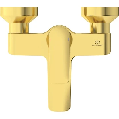 Ideal Standard Badearmatur Connect Air Aufputz Brushed Gold 4 Ideal Standard Badearmatur Connect Air Aufputz Brushed Gold – Bild 2