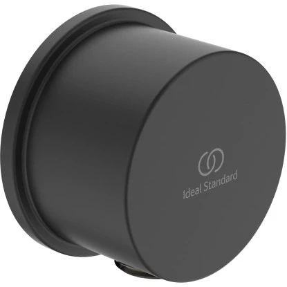 Ideal Standard Brauseschlauchanschluss Idealrain Round Silk Black 3 Ideal Standard Brauseschlauchanschluss Idealrain Round Silk Black