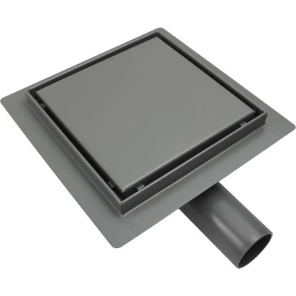 VerosanPro Duschrinne-Bodenablauf Nakia Quadratisch Matt Hellgrau 30 Cm X 30 Cm 3 VerosanPro Duschrinne-Bodenablauf Nakia Quadratisch Matt Hellgrau 30 Cm X 30 Cm