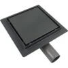 VerosanPro Duschrinne-Bodenablauf Nakia Quadratisch Matt Dunkelgrau 20 X 20 Cm -Badezimmer Zu Hause 640094 4259 1