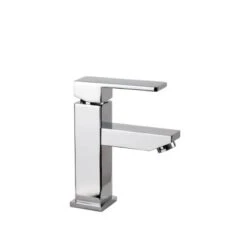 Badezimmer Zu Hause 35 AquaSu Einhebelmischer-Waschbeckenarmatur Aqua Chrom