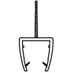 Dichtleiste Für Duschkabinen 2er-Set 8 Mm Glasstärke 17 Dichtleiste Für Duschkabinen 2er-Set 8 Mm Glasstärke -Badezimmer Zu Hause 702407 4633 6