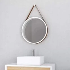 Aurlane Waschbecken Fjord 48 Cm Rechteckig Abgerundet Weiß -Badezimmer Zu Hause 731570 4018 3