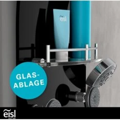 Eisl Duschpaneel Karibik 3 In 1 Mit Regendusche Sechs Massagedüsen Schwarz 21 Eisl Duschpaneel Karibik 3 In 1 Mit Regendusche Sechs Massagedüsen Schwarz -Badezimmer Zu Hause 7663602 2759 10