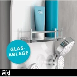 Eisl Duschpaneel Karibik 3 In 1 Mit Regendusche Sechs Massagedüsen Weiß -Badezimmer Zu Hause 7663628 2759 10