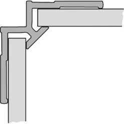 Hüppe Wandverkleidung EasyStyle BxH: 150 Cm X 255 Cm Peafowl Grau -Badezimmer Zu Hause 809383 2438 HPUV2RW1 21