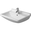 Duravit Waschbecken Starck 3 60 Cm Weiß Mit Hahnloch Und Überlauf -Badezimmer Zu Hause 817439 1709 DU03006000A1