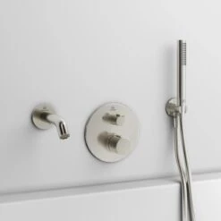 Ideal Standard Handbrause Idealrain Atelier Stick Silver Metall -Badezimmer Zu Hause 887304 3049 6